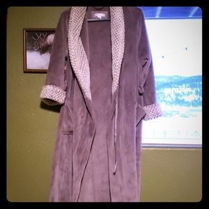Purple soft robe